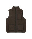 Recycled Wool Boa Vest