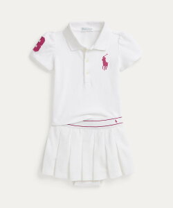 POLO RALPH LAUREN (�x�r�[)Big Pony ���b�V�� �|���V���c & �X�R�[�g �Z�b�g �����t���[���� �g�b�v�X ���̑��̃g�b�v�X �z���C�g�y���������z