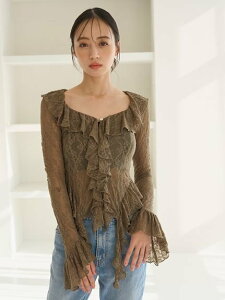 SNIDEL �J�b�g���[�X�t�����v���I�[�o�[ �X�i�C�f�� �g�b�v�X �V���c�E�u���E�X �s���N�y���������z