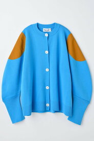 nagonstans shoulder patch cardigan ナゴンスタンス トップス カーディガン ブラック【送料無料】