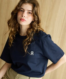 TOMMY HILFIGER モノグラムエンブロイドTシャツ トミーヒルフィガー トップス カットソー・Tシャツ ホワイト グリーン ネイビー ブラック ブルー【送料無料】