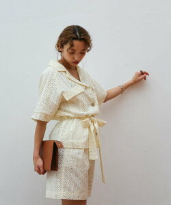 Katrin TOKYO eyelet bermuda pants �J�g�����g�E�L���E �p���c ���̑��̃p���c �J�[�L�O���[���y���������z