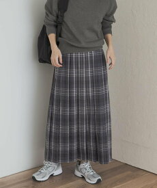 【SALE／50%OFF】URBAN RESEARCH DOORS 『一部WEB限定カラー』チェックプリーツスカート アーバンリサーチドアーズ スカート その他のスカート グレー グリーン レッド ネイビー【送料無料】