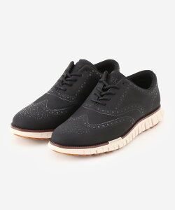 Saturdays Golf COLE HAAN ZEROGRAND REMASTERED NO SEW WINGTIP GOLF �T�^�f�[�Y�@�j���[���[�N�V�e�B �V���[�Y�E�C �X�j�[�J�[ �z���C�g �u���b�N�y���������z