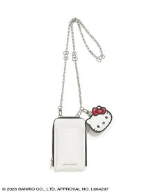 sanrio house マルチショルダー(ハローキティ ミニポーチ付き) サンリオ ハウス バッグ その他のバッグ ホワイト ブラック ピンク【送料無料】