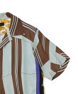 【ANTHEM A 】COLLAGE PRNT O/C SHIRTS