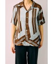 【ANTHEM A 】COLLAGE PRNT O/C SHIRTS