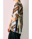 【ANTHEM A 】COLLAGE PRNT O/C SHIRTS