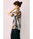 【ANTHEM A 】COLLAGE PRNT O/C SHIRTS