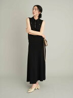 【SALE／50%OFF】Mila Owen 【WEB限定カラー】金釦ノースリポロニットスカートSET UP ミラオーウェン ト…