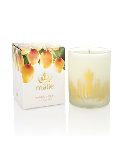 Malie Organics (����)Soy Candle Mango Nectar �}���G�I�[�K��N�X �C���e���A�E�����G�� �f�B�t���[�U�[�E�����E�A���}�I�C���E�L�����h���y���������z