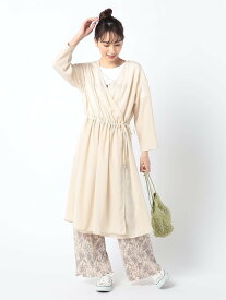 【SALE／60%OFF】Grand PARK NICOLE 楊柳2WAYカシュクールブラウス ニコル トップス シャツ・ブラウス ベージュ ブラウン ネイビー【送料無料】