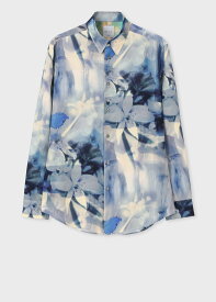 【SALE／20%OFF】Paul Smith "Painted Photograph" シャツ ポール・スミス トップス シャツ・ブラウス ブルー グリーン ブラウン【送料無料】