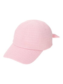 【SALE／43%OFF】Samansa Mos2 Lagom リボンキャップ サマンサモスモス 帽子 ハット ブルー ピンク