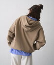製品染めダンボールジップパーカー