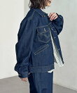 【セットアップ可】カラーデニムジャケット