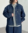 【セットアップ可】カラーデニムジャケット