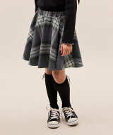 【SALE／70%OFF】ROPE' PICNIC KIDS 【KIDS/キッズ】インパンツ付きチェック柄フレアスカート/リンクコー…