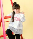 【KIDS】レースドッキングスウェット