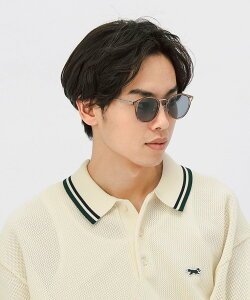 BEAMS HEART MEN �{�X�g�� �R���r�t���[�� �O���X �r�[���X �n�[�g �t�@�b�V�����G�� �T���O���X ���� �O���[ �u���E���y���������z