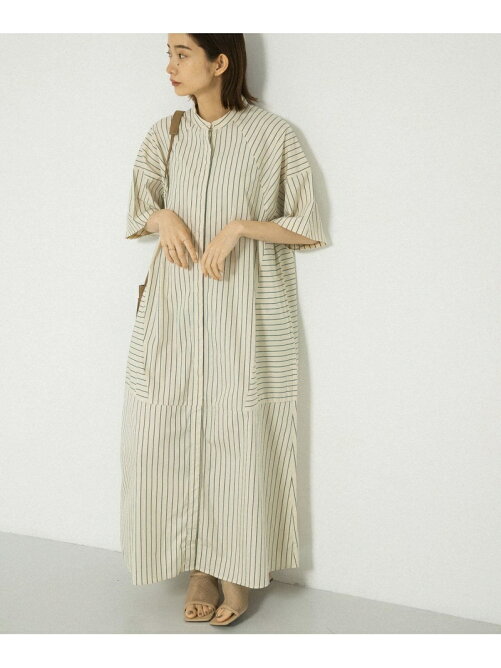 Kbf マルチパターンストライプシャツワンピース Rakuten Fashion 楽天ファッション 旧楽天ブランドアベニュー Dj5157