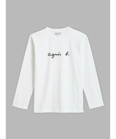 agnes b. FEMME S137 TS ロゴTシャツ アニエスベー トップス カットソー・Tシャツ ホワイト【送料無料】