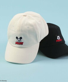 【SALE／50%OFF】GLOBAL WORK MICKEY/刺繍CAP/492642 グローバルワーク 帽子 キャップ ホワイト ブラック ベージュ