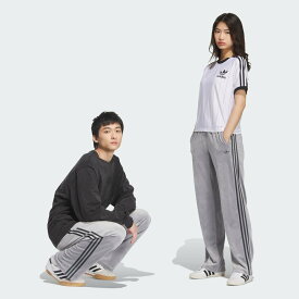 【SALE／30%OFF】adidas 【公式】アディダス adidas ベロア トラックパンツ アディダス トップス その他のトップス グレー【送料無料】