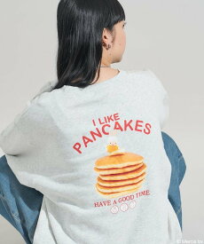 【SALE／35%OFF】FREAK'S STORE miffy Pancake柄 プリント スウェット 25AW フリークスストア トップス スウェット・トレーナー ブラック グレー【送料無料】