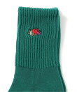 FRUIT OF THE LOOM/(W)Q.FTL3Pゆるリッチェル刺繍ソックス