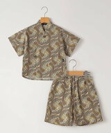 【SALE／30%OFF】SHIPS KIDS SHIPS KIDS:100~130cm / リバティ プリント 甚平 シップス 着物・浴衣・和装…