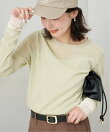 フロッキーベロアレイヤードデザインロンTEE