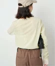 フロッキーベロアレイヤードデザインロンTEE