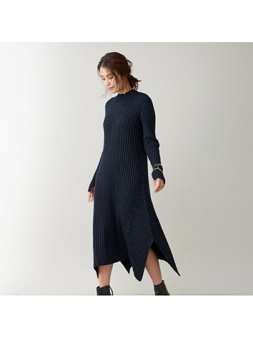 Qualite カラーミックス2wayニットワンピース Rakuten Fashion 楽天ファッション 旧楽天ブランドアベニュー Bv6158