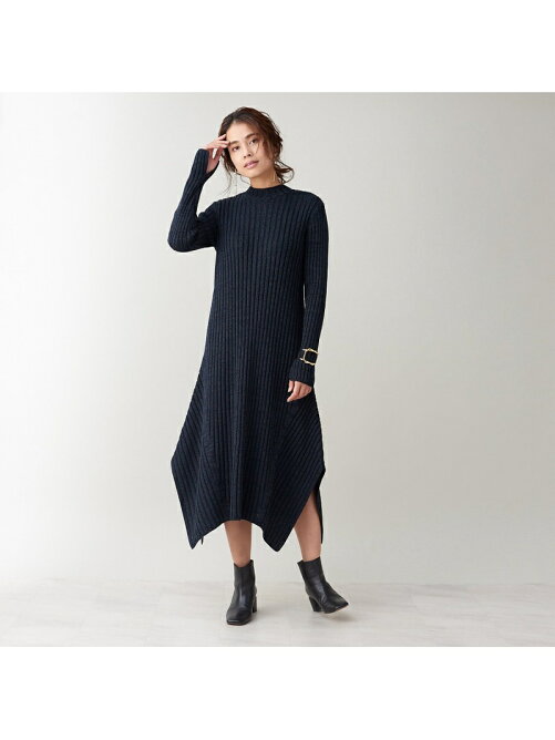 Qualite カラーミックス2wayニットワンピース Rakuten Fashion 楽天ファッション 旧楽天ブランドアベニュー Bv6158