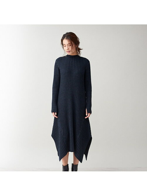 Qualite カラーミックス2wayニットワンピース Rakuten Fashion 楽天ファッション 旧楽天ブランドアベニュー Bv6158