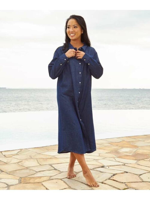 チャイハネ ポーマイダンガリーシャツワンピース Rakuten Fashion 楽天ファッション 旧楽天ブランドアベニュー De7158