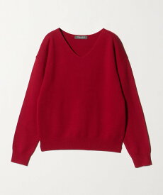 【SALE／30%OFF】a day in the life ミラノリブ Vネックニット -ウォッシャブル-＜A DAY IN THE LIFE＞ ユナイテッドアローズ アウトレット トップス ニット レッド ブラック ベージュ
