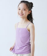 devirock 胸二重 ガールズインナー キャミソール 子供服 キッズ 女の子 入園 入学 通園 26SS デビロック …