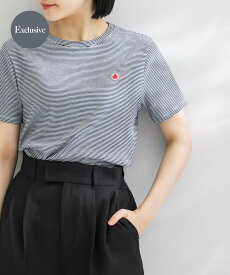 URBAN RESEARCH DOORS 【予約】『別注』PETIT BATEAU*DOORS embroidery t-shirts アーバンリサーチドアーズ トップス カットソー・Tシャツ【送料無料】
