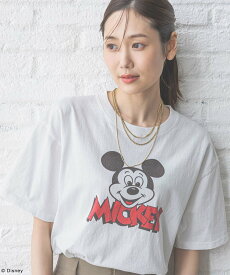 【SALE／40%OFF】GLOBAL WORK MICKEY/プリントT半袖/492616 グローバルワーク トップス カットソー・Tシャツ レッド ブラック ホワイト ブルー
