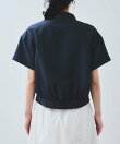 刺繍ロゴハーフスリーブシャツ