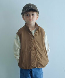 UNITED ARROWS green label relaxing 【スタメンシリーズ】フリース リバーベスト / キッズ 撥水 100cm-160cm ユナイテッドアローズ グリーンレーベルリラクシング トップス ベスト・ジレ グリーン ブラック ブラウン【送料無料】