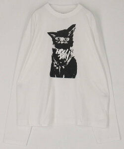 HOLIDAY SUPER FINE L/S T-SHIRT(NEKO) / 25201009 25AW t[NXXgA gbvX Jbg\[ETVc ubN zCgyz