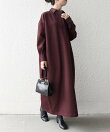 SHIPS any:<洗濯機可能>サージ スキッパー シャツ ワンピース