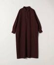 SHIPS any:<洗濯機可能>サージ スキッパー シャツ ワンピース