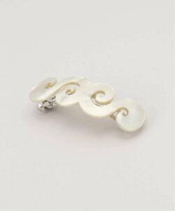 417 EDIFICE MERRMA / �����} EARTH SPIRAL BARETTE �t�H�[�����Z�u�� �G�f�B�t�B�X �w�A�A�N�Z�T���[ ���̑��̃w�A�A�N�Z�T���[ �u���b�N �z���C�g�y���������z