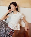 SHIRRING TSHIRT