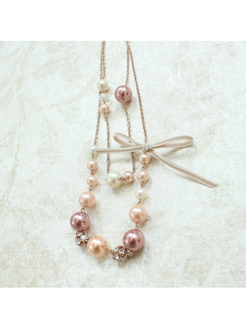Rose Tiara リボンパールネックレス Rakuten Fashion 楽天ファッション 旧楽天ブランドアベニュー Bg1160