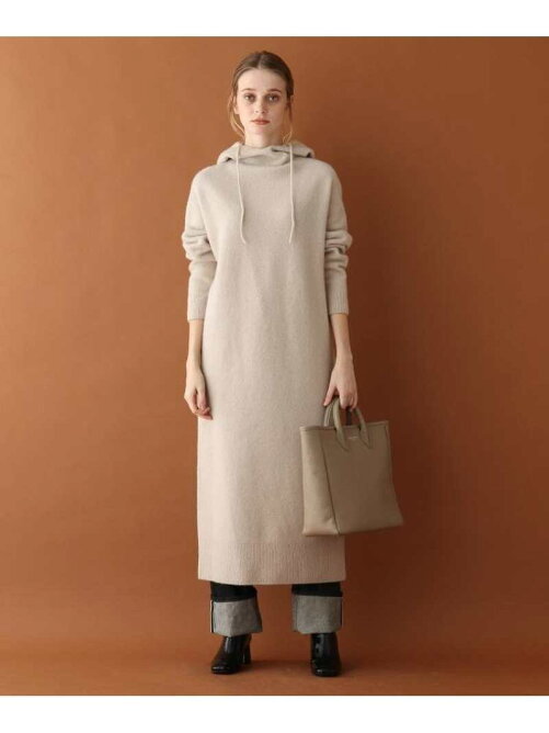 Dressterior Oggi2月号 Oggi Jp Very12月号掲載 ウールカシミヤ フード付きニットワンピース Rakuten Fashion 楽天ファッション 旧楽天ブランドアベニュー Bn6160